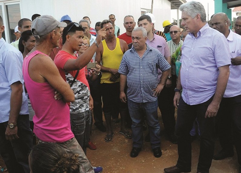 Díaz-Canel en Baracoa