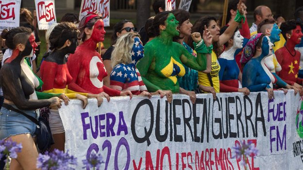 Manifestaciones en Buenos Aires