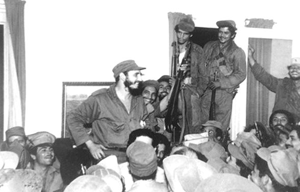 Fidel en la liberación de Palma Soriano