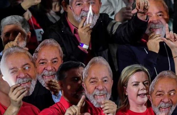 El Comité Nacional Lula Libre, junto a movimientos del Frente Brasil Popular, convocó para este lunes acciones en todo el país