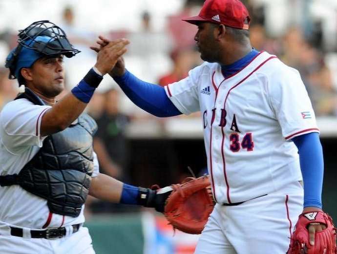 Peloteros cubanos en la MLB