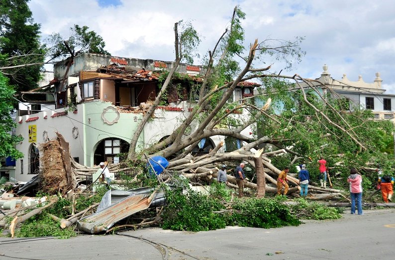 Tornado en Cuba