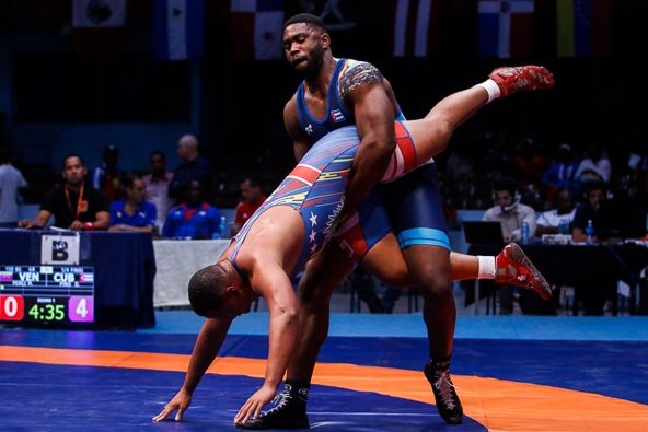 Five Cuban wrestlers participate in tournament in Iran