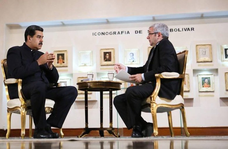 Presidente de Venezuela, Nicolás Maduro, en entrevista concedida a HispanTV