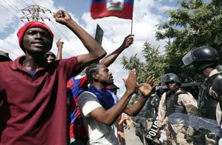 Manifestaciones en Haití.