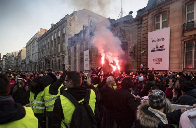 Protestas en Francia