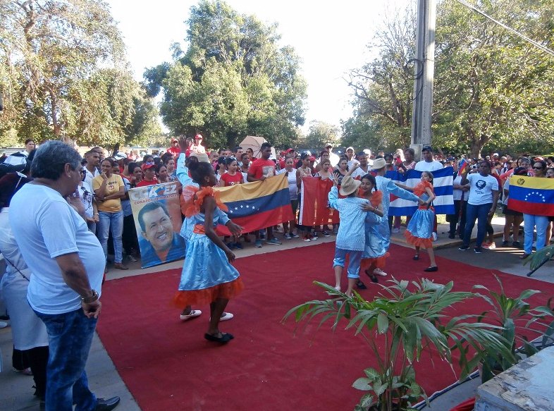 La FEU en Isla de la Juventud desarrolló  una jornada de homenaje a Hugo Rafael Chávez Frías