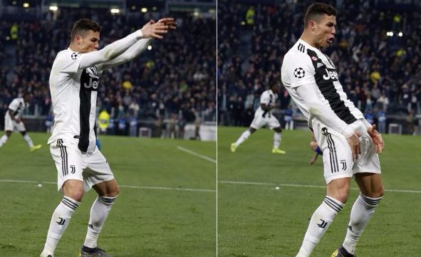 La UEFA abre expediente a Cristiano Ronaldo por su gesto en el Juventus 3-0 Atleti de Champions