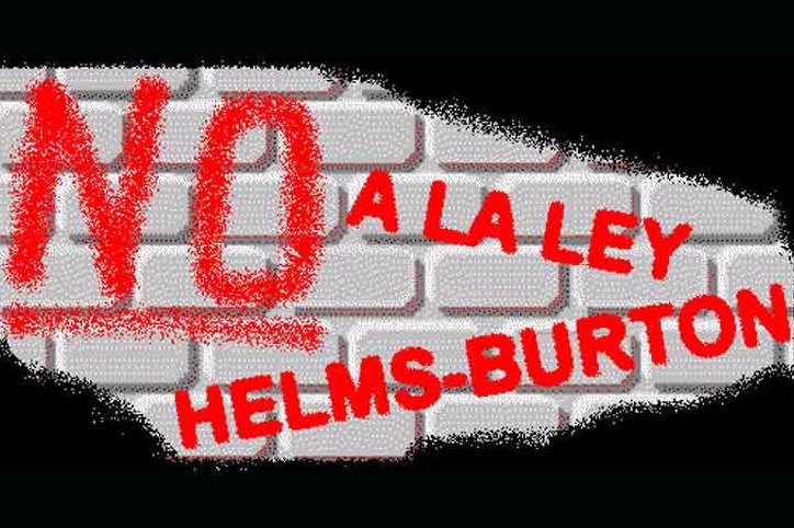 No a la Ley Helms Burton