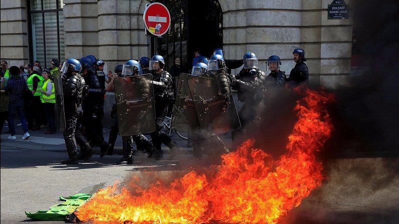 Nuevas protestas de los Chalecos amarillos