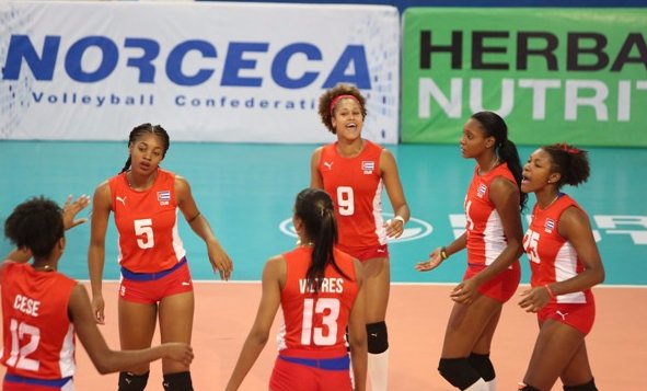 Equipo femenino sub 20 de Voleibol