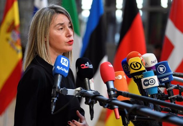 Federica Mogherini confirmó que la UE tomará medidas para proteger a sus empresas en Cuba