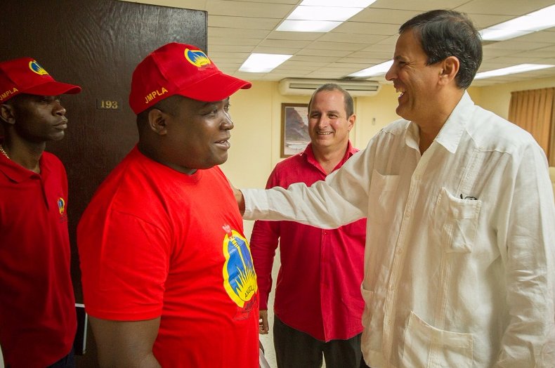 En Cuba delegación de la Juventud del Movimiento Popular para la Liberación de Angola (JMPLA)