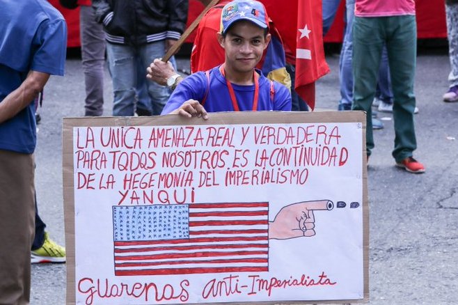 La marcha unió al pueblo venezolano con los delegados al Foro provenientes de todas las regiones del planeta.