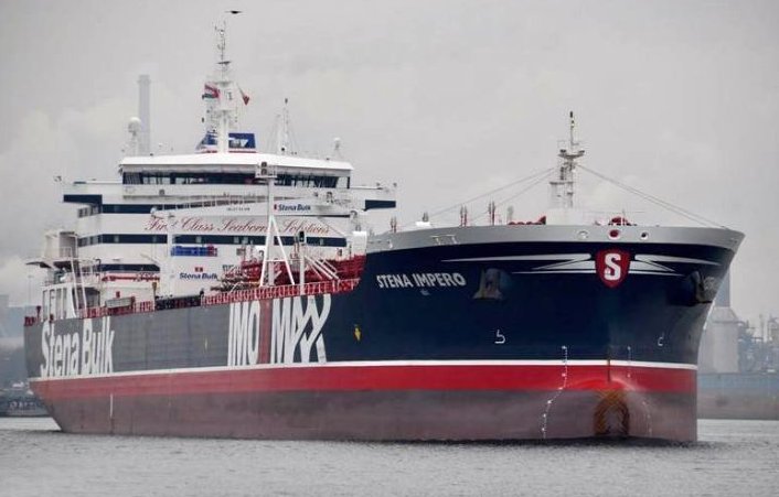 Petrolero británico Stena Impero