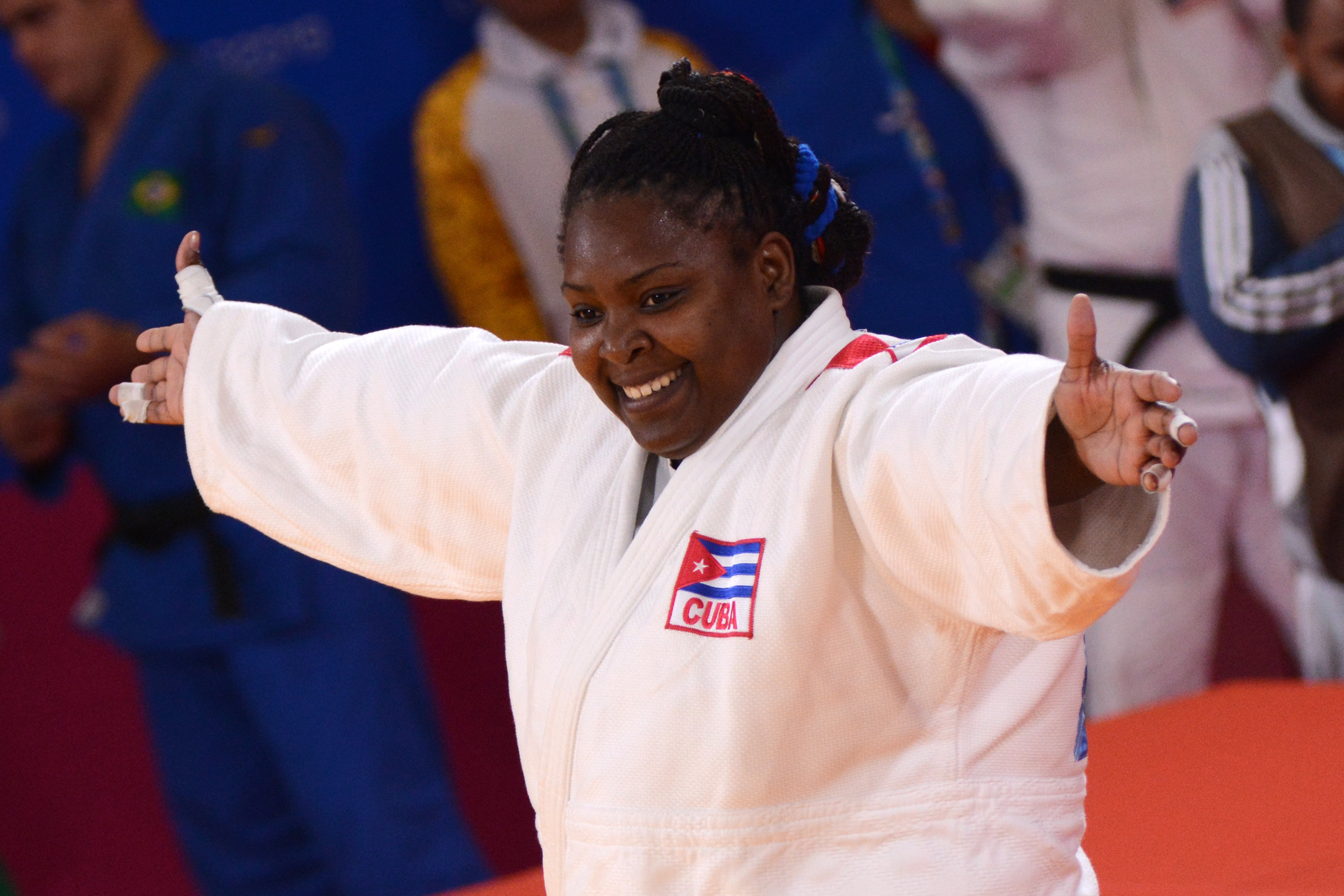 La judoca cubana Idalys Ortiz