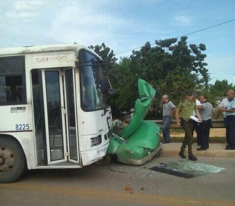 Accidente de Tránsito en Guanajay