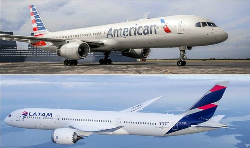 American Airlines y Latam Airlines