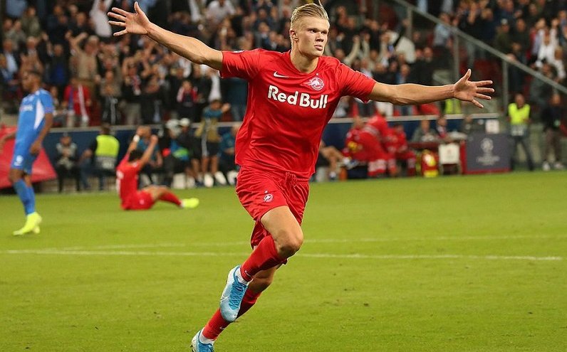 El delantero noruego Erling Haland