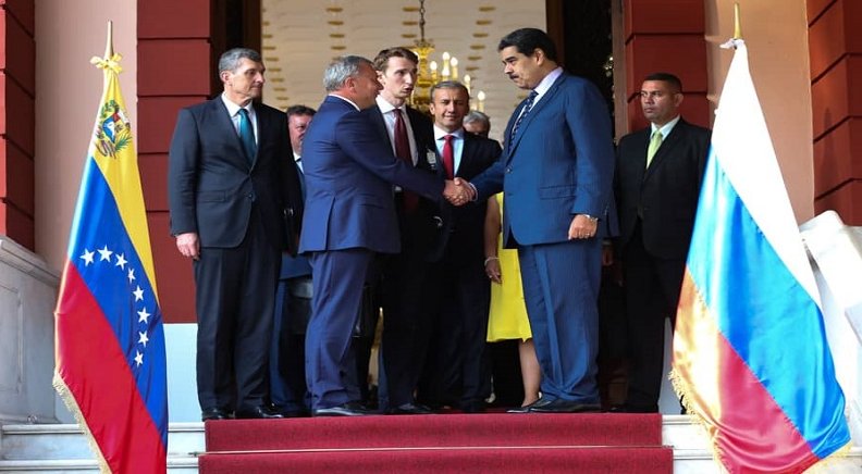 Recibió Nicolás Maduro al primer viceministro ruso, Yuri Borísov