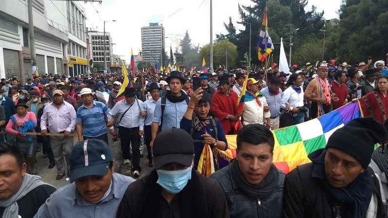Las marcha indígena