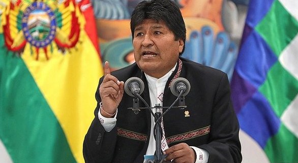 Presidente de Bolivia, Evo Morales.