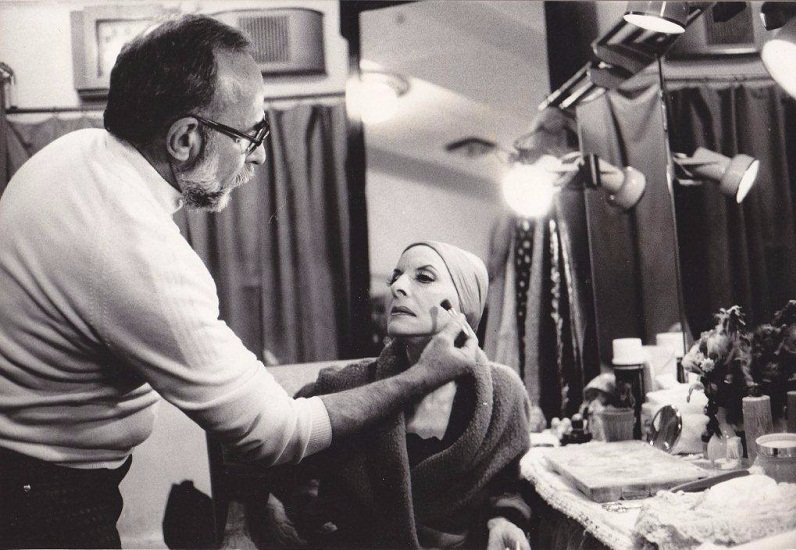 Tony Cañas en el camerino del Teatro Bolshoi, de Moscú