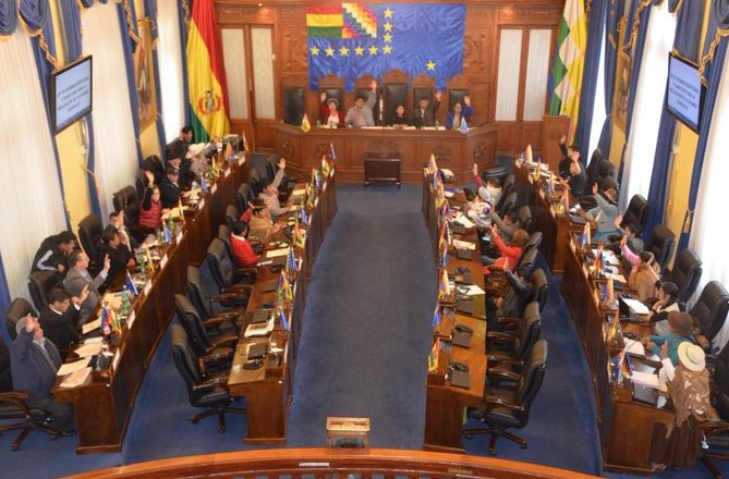 Senado boliviano aprueba Proyecto de Ley por unanimidad