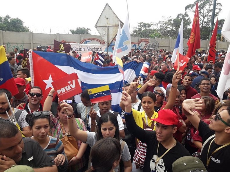 Marcha estudiantil en Caracas