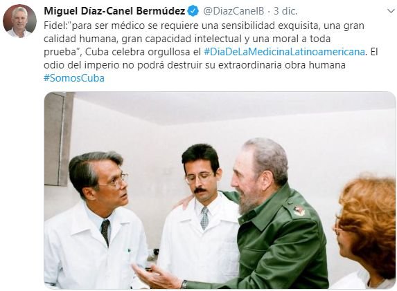 A todo nuestro personal de la Salud, orgullo y fuerza de la nación dentro y fuera de fronteras: Felicidades