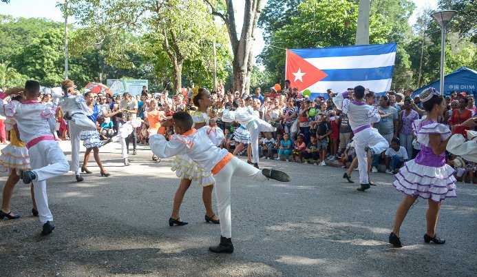 Niños durante una actividad recreativa