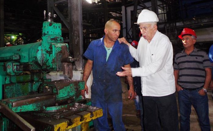 Machado Ventura en Villa Clara