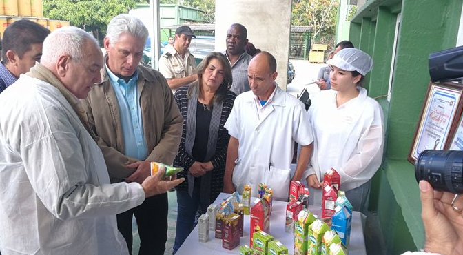 Díaz-Canel en Sancti Spíritus