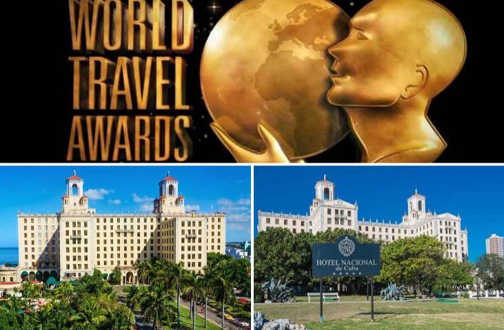 Premia World Travel Awards al Hotel Nacional de Cuba