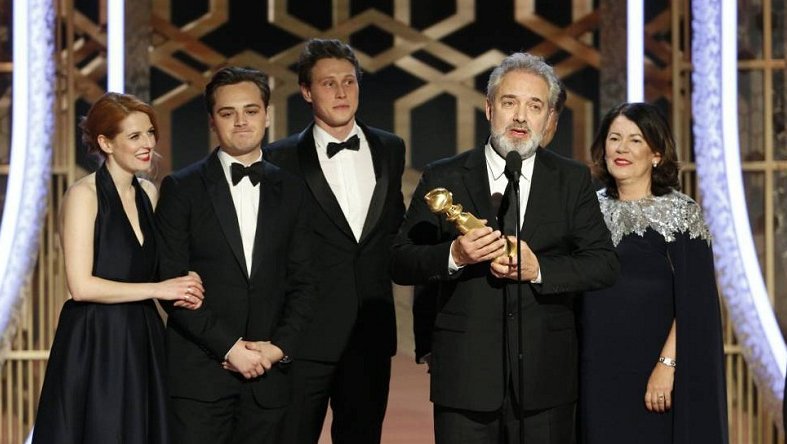 Sam Mendes, tras recoger su premio