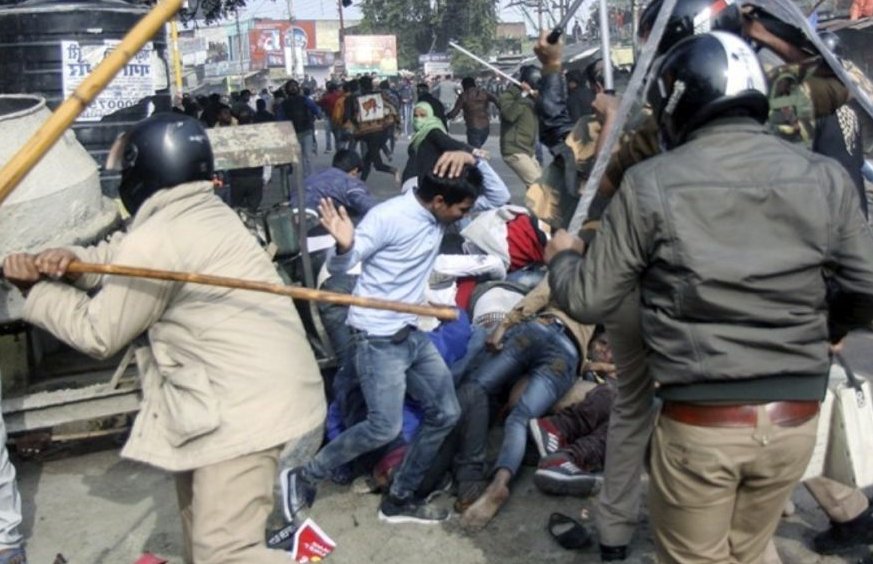 Protestas en India