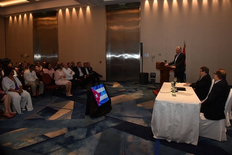 El Presidente Miguel Díaz-Canel Bermúdez