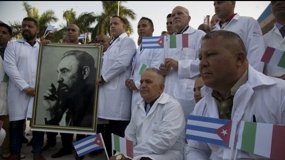 Este sábado viajó a Italia una brigada médica Cubana para prestar ayuda en el enfrentamiento al nuevo coronavirus