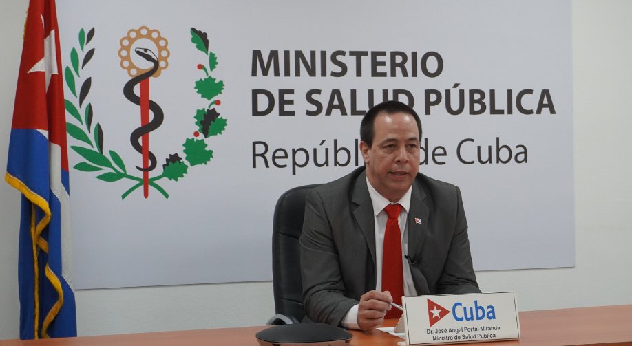 Ministro de Salud cubano