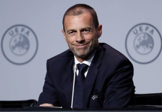 El Presidente de la UEFA, Aleksander Ceferin