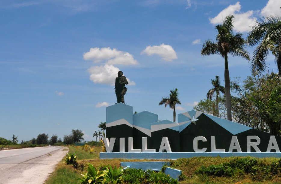 Entrada a la provincia de Villa Clara