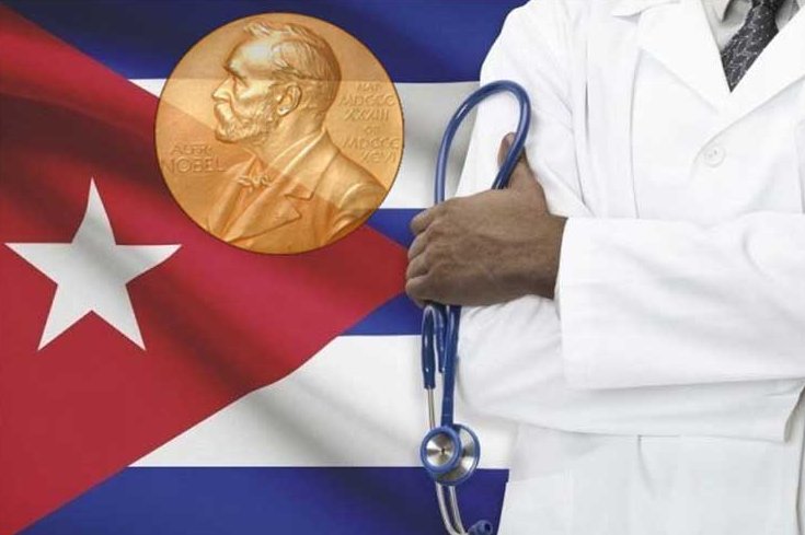 Médicos cubanos por la paz