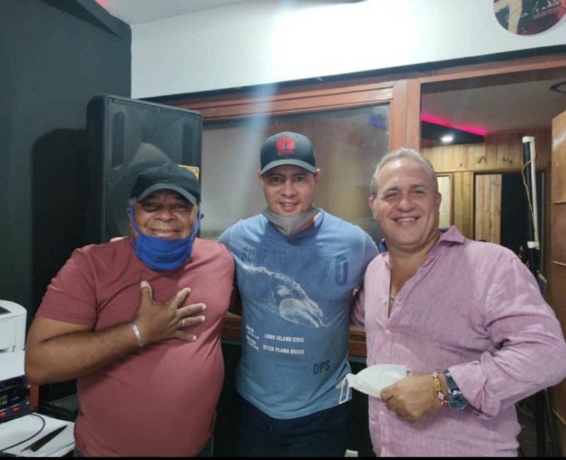 Waldo Mendoza, Israel Rojas y Pepe López.