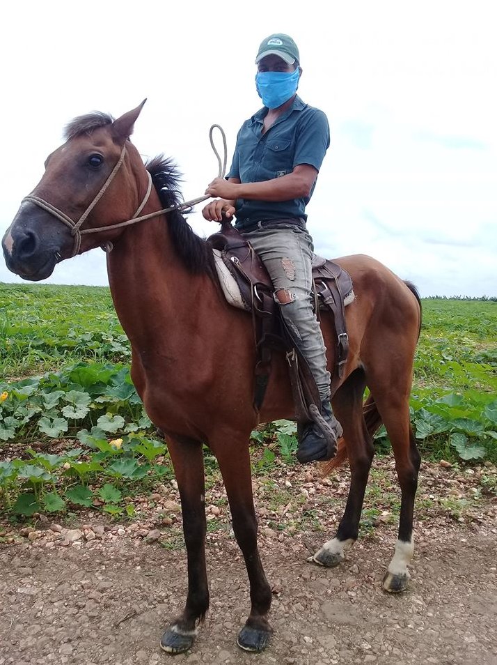 El joven Vladimir Beatón Portales