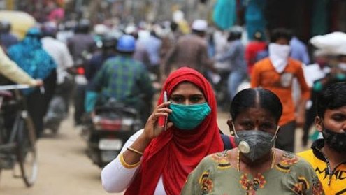 India registró un nuevo récord de contagios en 24 horas y acumula hasta la fecha  más de 4 millones de infectados.