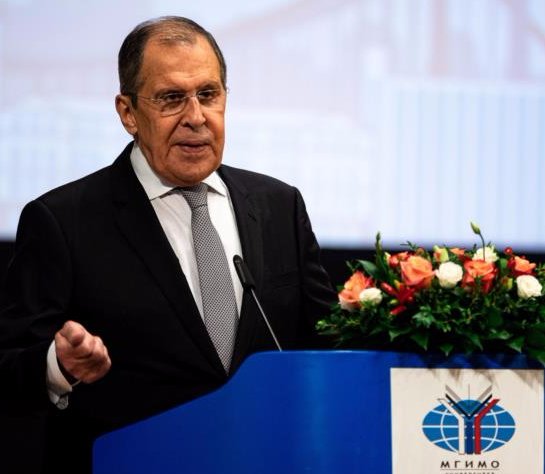 El canciller ruso, Serguéi Lavrov