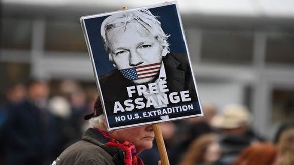Marcha a favor de Assange