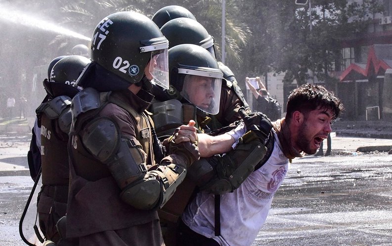 Represión en Chile