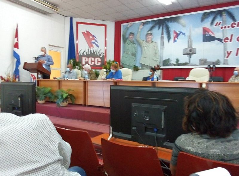 Reunión con el Presidente de la República, Miguel Díaz-Canel Bermúdez