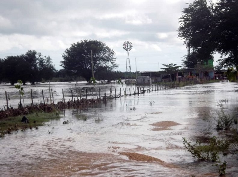 Aunque las lluvias quedaron por debajo del pronóstico, varias zonas de la provincia quedaron inundadas